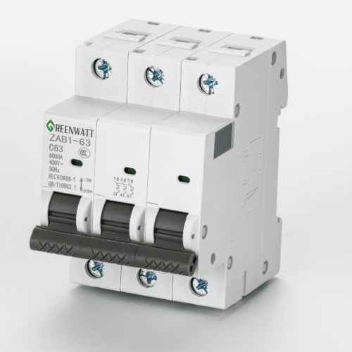 AC MCB 230/400V 1P-4P 6A-125A Miniature Circuit Breaker