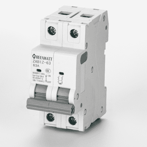 Miniature Circuit Breaker - 2p, 20A, C -kurve, 10 ka AC/DC