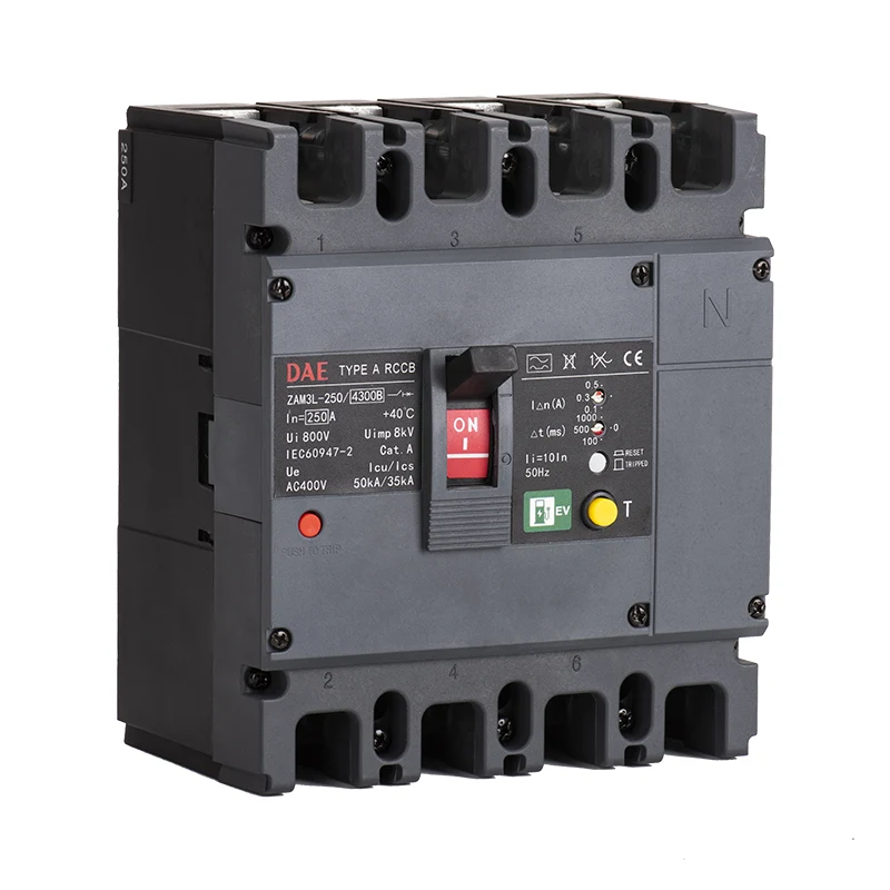 Type-A RCCB til EV-oplader