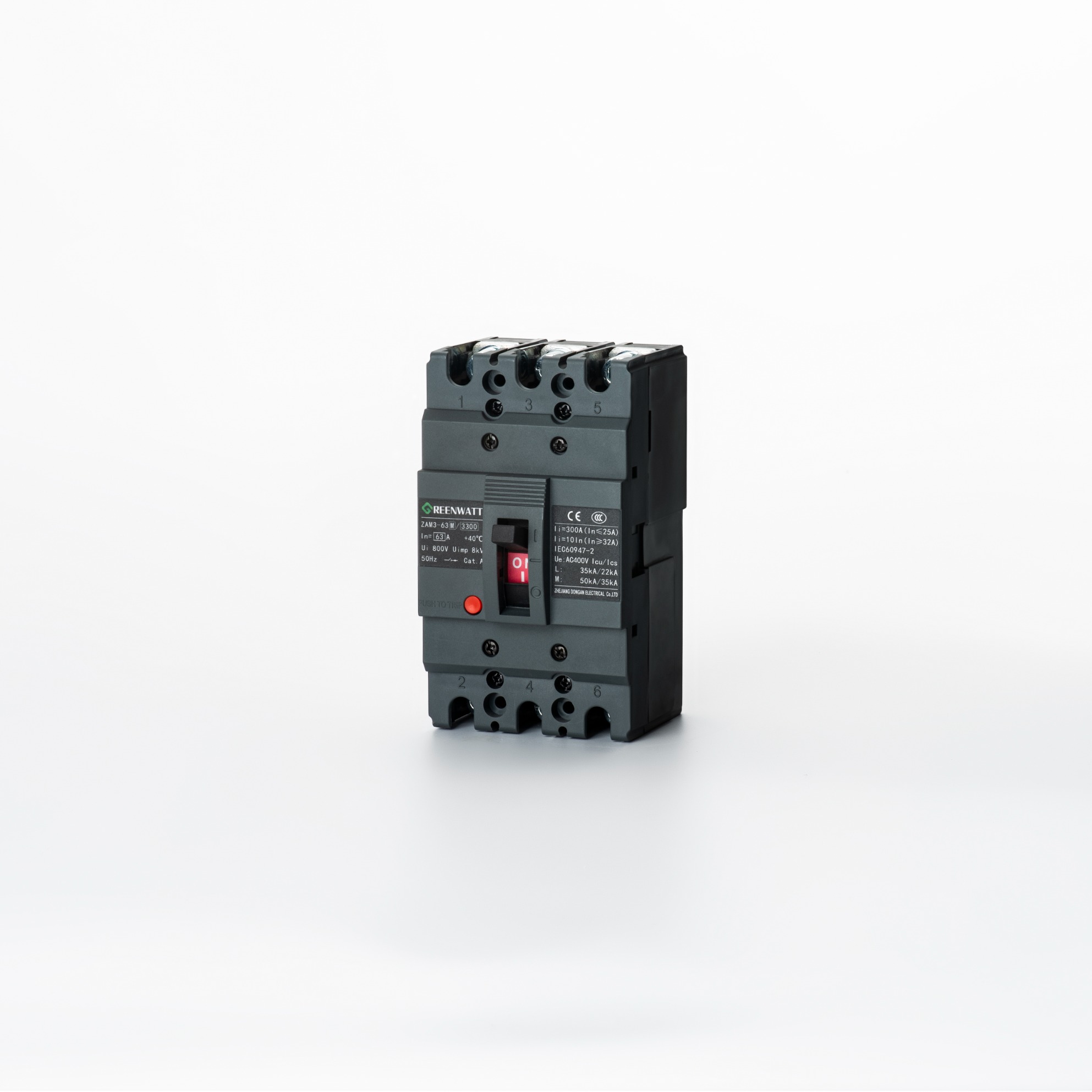 ZAM3-63 Støbt Case Circuit Breaker | Greenwatt